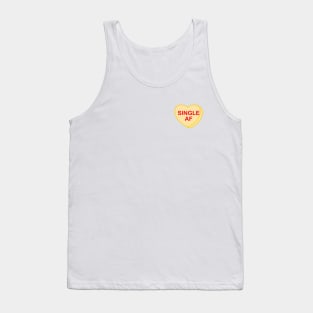 Conversation Heart: Single AF Tank Top